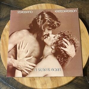 Columbia Vinyl Record - A Star is Born - Brown Cover